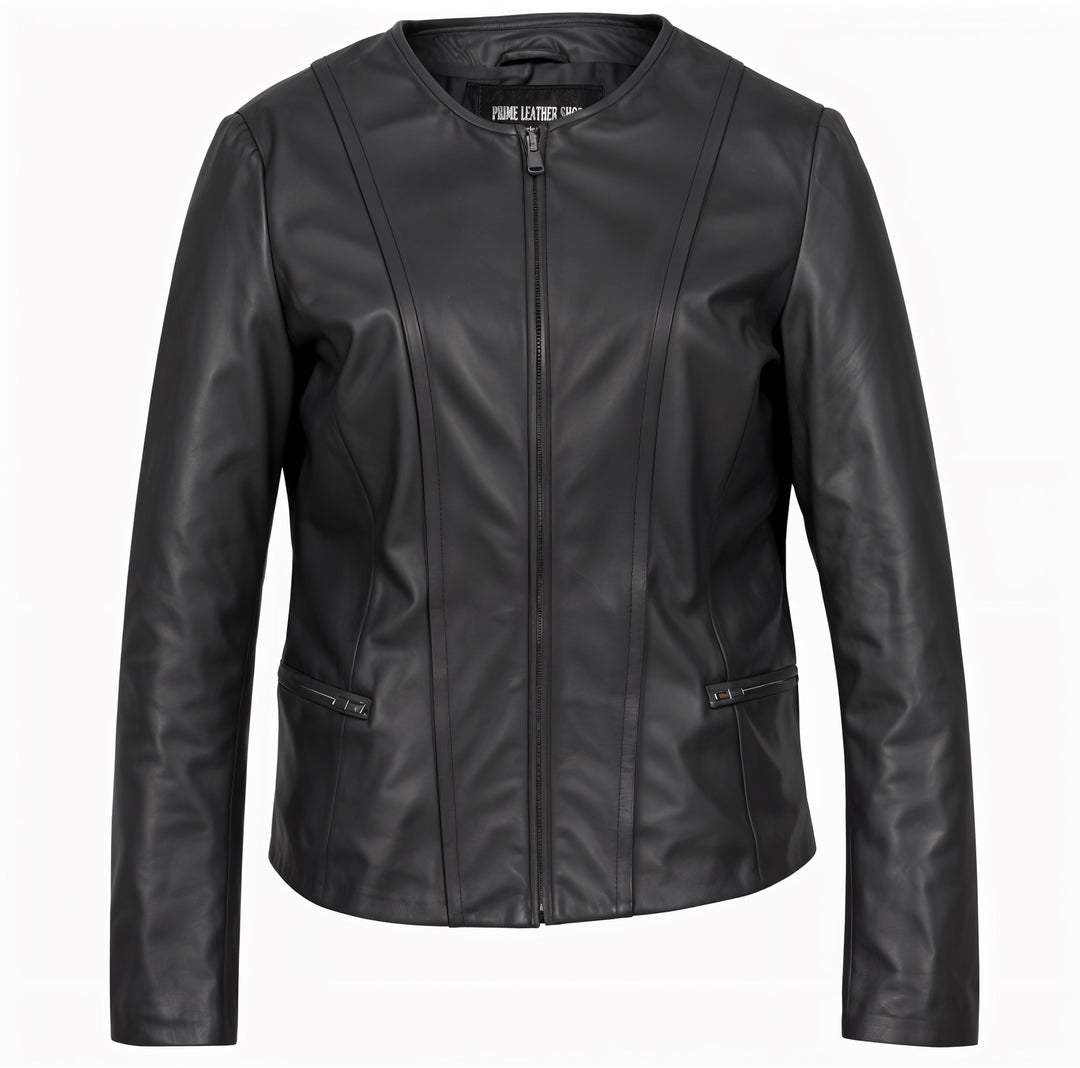 Timeless Leather jacket Women