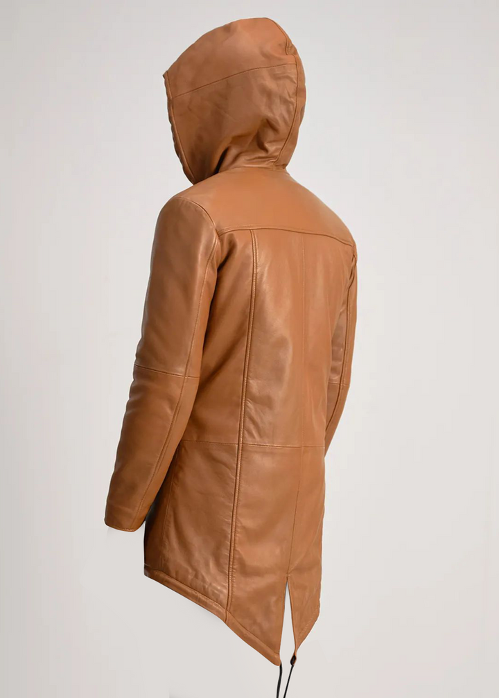 Long Leather Coat