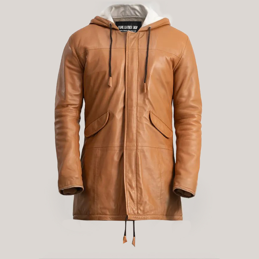 Long Leather Coat