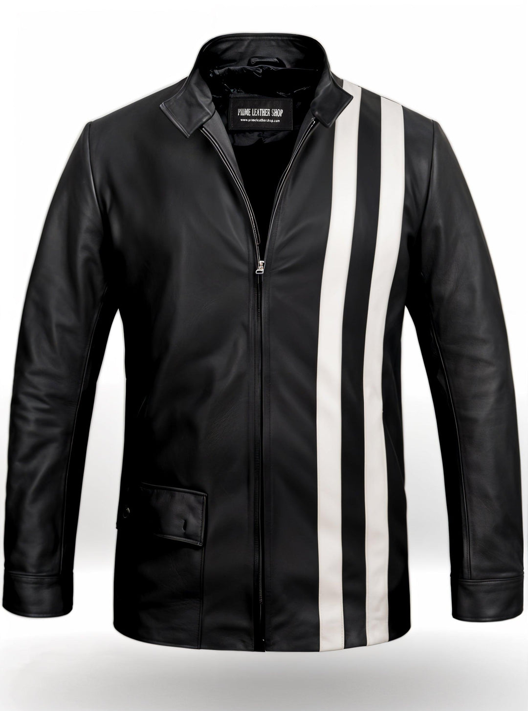 Tommy Varsity Leather Jacket - Primeleathershop