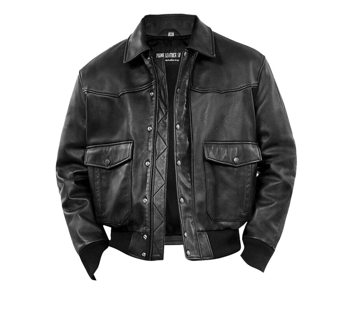 Black Bomber Jacket