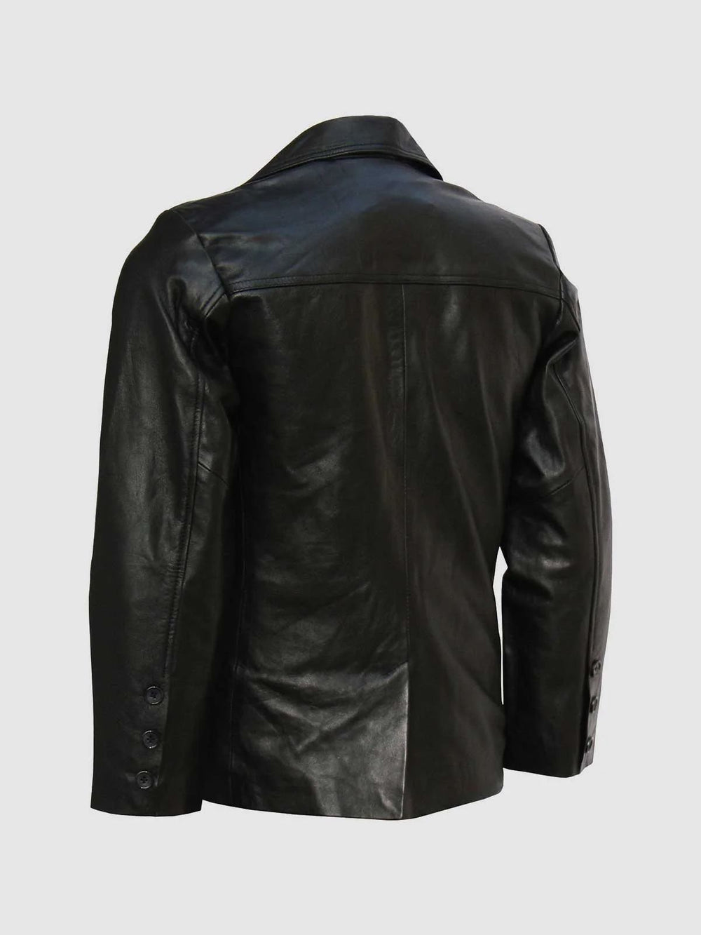 Black Leather Coat