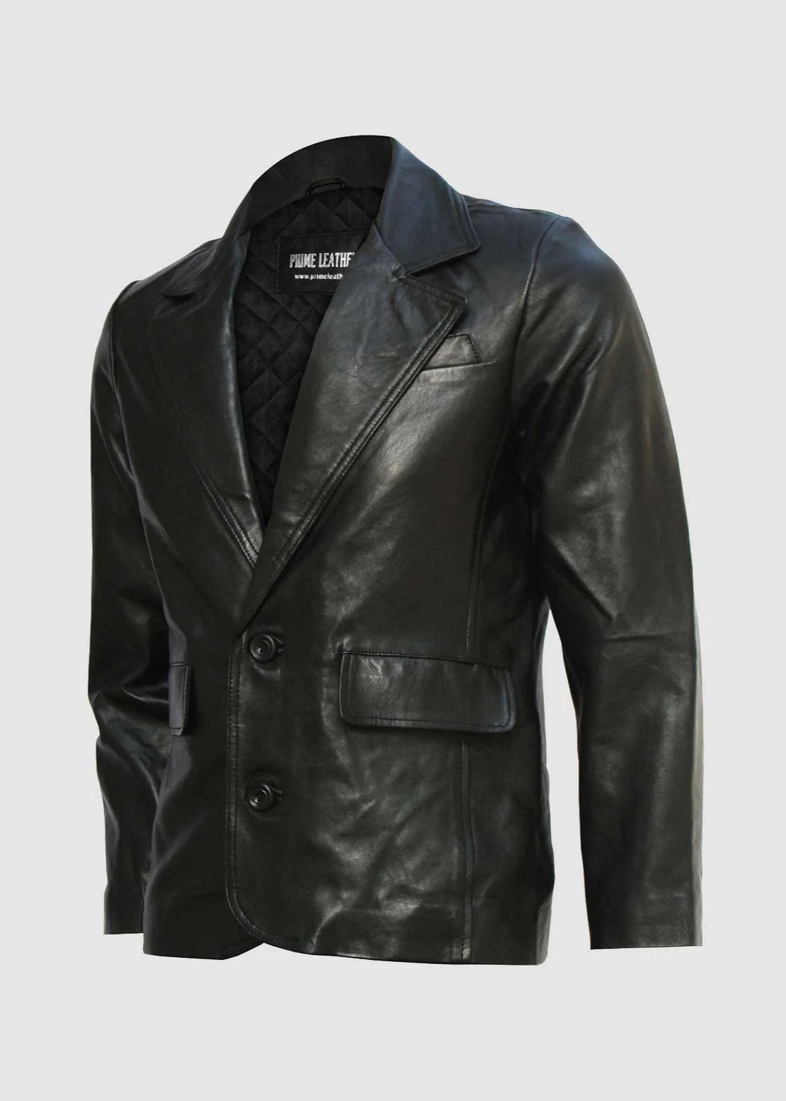 Black Leather Coat
