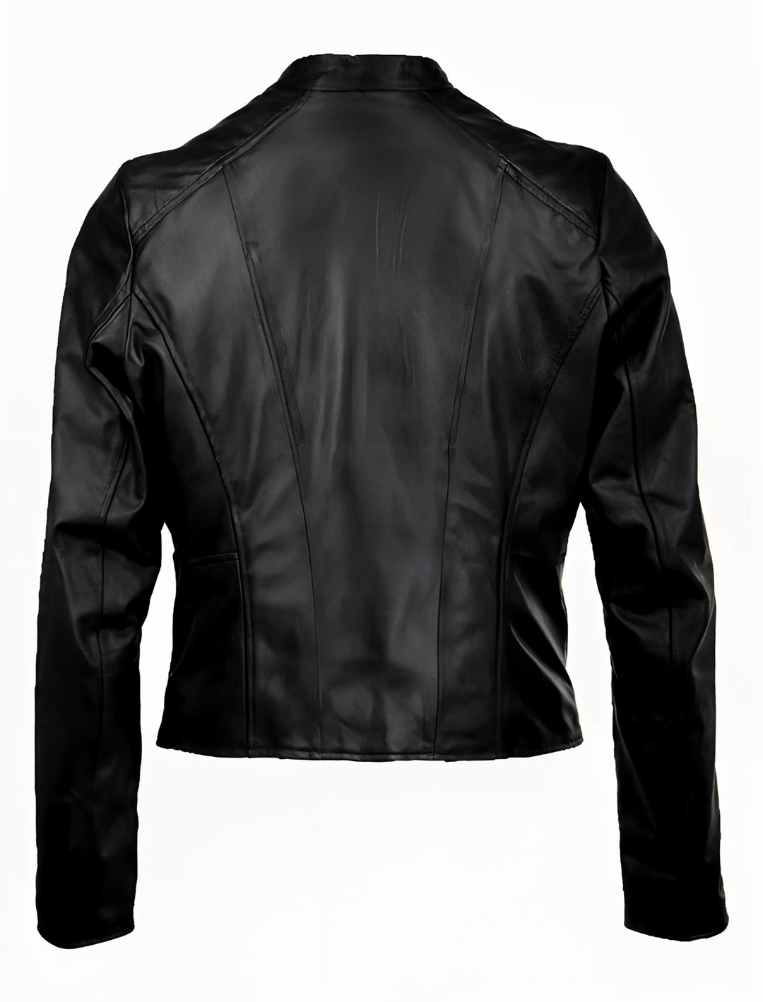 leather biker jacket women2